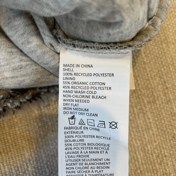 Women’s Prana Permafrost 1/2 Zip Grey XS Cozy Chunky - Picture 8 of 10